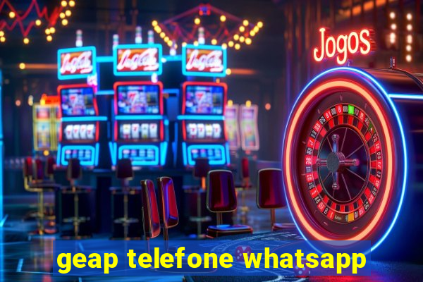 geap telefone whatsapp